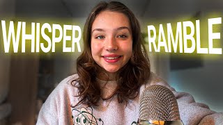 ASMR  Clicky Whisper Ramble 🍁discussing uni life adjusting fall etc [upl. by Ekeiram669]