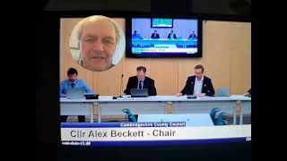 Perhaps Cllr Beckett should not have said this [upl. by Roosevelt]