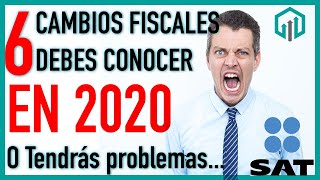 🔴 CAMBIOS FISCALES RESUMIDOS PARA 2020 [upl. by Enninaej846]