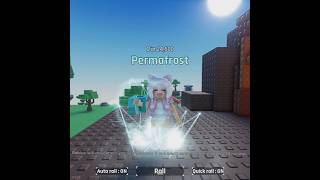 Permafrost Aura in Sols RNG Roblox shorts [upl. by Marj]