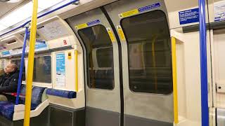 Piccadilly Line Ride Heathrow Terminal 4 to Heathrow Terminals 123 28 December 2017 [upl. by Lyudmila]