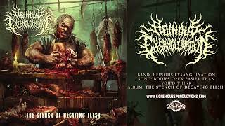 Heinous Exsanguination  Bodies Open Easier Than Youd Think Official Track [upl. by Weathers]