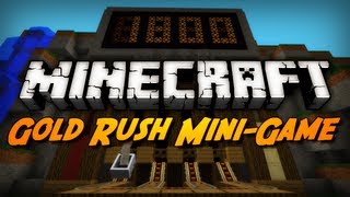 Minecraft MiniGame GOLD RUSH Using Villagers TNT amp Gold Ingots [upl. by Cloots342]