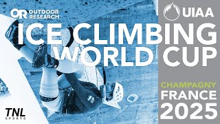 Round 3 Lead Semis  2025 Ice Climbing World Championships [upl. by Fonzie]