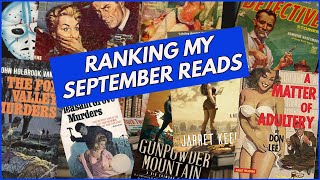 Ranking My September Reads [upl. by Korrie]