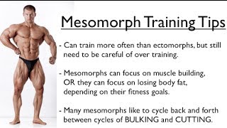 Ectomorph Endomorph or Mesomorph  Training for YOUR Body Type [upl. by Materi]