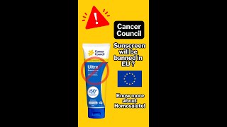 Cancer Council sunscreens will be banned in EU [upl. by Kletter]