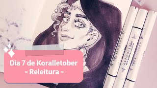 ðŸŒ¸KORALLETOBER DIA 7ðŸŒ¸ Releituraâœ¨ A freira do brinco de pÃ©rolas [upl. by Didier]