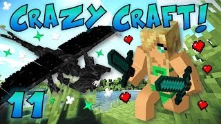 Minecraft Crazy Craft Ep 11  GIRLFRIEND vs NIGHTMARE BOSS [upl. by Atsirhcal]