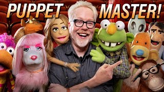 Adam Savage Attempts Puppeteering with The Henson Company [upl. by Brittany]