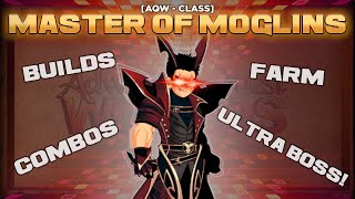 【AQW】Resumão de classes Master of Moglins Builds Como usar Onde pegar e MUITO MAIS [upl. by Billat922]