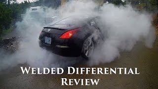 350Z OEM VLSD vs Welded Diff Review [upl. by Wessling]