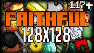 Faithful 128x128 Texture Pack 117  Download amp Install Tutorial [upl. by Rochkind]