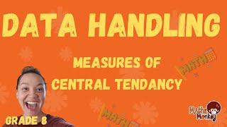 Grade 8 Data Handling Mean Median and Mode [upl. by Ansilma]