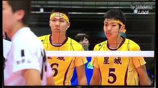 SEIJOH High School vs Michiko High School  2014 Spring High School Volley  1st Set [upl. by Skell]