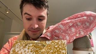 Opening gifts from India soft spoken ASMR [upl. by Kulsrud]