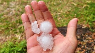 Hail storm in Brisbane Australia  1 November 2024 [upl. by Callie]