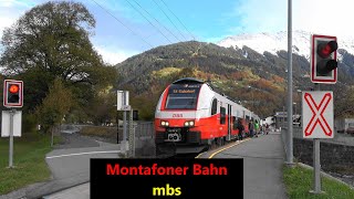 🏔️Montafoner Bahn mbs in Tschagguns mit RH4748 Desiro amp RH4024 Talent1 [upl. by Clayborn]