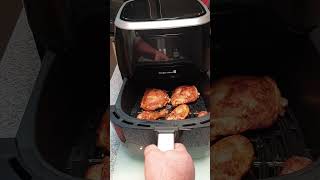 Perfekte Hähnchenschenkel aus der Heißluftfritteuse  Air Fryer Perfect chicken legs [upl. by Worl]