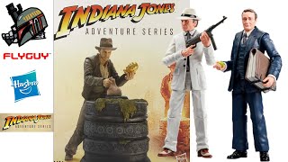 Indiana Jones Adventure Series Temple Escape Indiana amp Marcus Brody  Rene Belloq Review FLYGUYtoys [upl. by Tennaj]