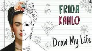 FRIDA KAHLO 🌺🌵🐒  Draw My Life [upl. by Enimasaj519]