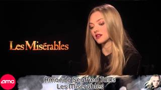 Amanda Seyfried Talks Les Miserables Interview [upl. by Anirtal850]