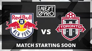 LIVE STREAM MLS NEXT PRO New York Red Bulls II vs TFC II  Sept 22 2024 [upl. by Mairym]