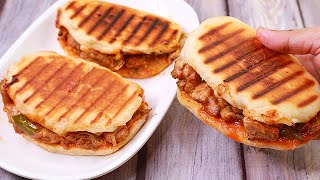 Chicken Panini Sandwich Recipe  Panini Sandwich  Chicken Cheese Sandwich  Toasted [upl. by Avihs]