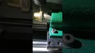 Metal engraving machine for lettering on cylinders remax4000 machine aluminum remax [upl. by Lyred]