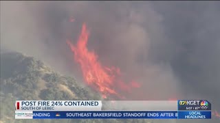 Post Fire in Gorman burns over 15000 acres [upl. by Dickenson]