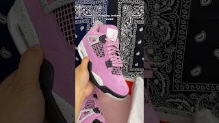 Unboxing Jordan 4 Orchid wonderkicks jordan4 [upl. by Yesoj42]