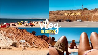 VLOG ALGARVE 🏖️☀️ férias de verão europeu 2024 conhecendo praia part01 [upl. by Nosnibor]