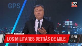 🔴 Los militares detrás de Javier Milei [upl. by Htedirem557]