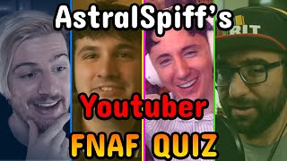 The ULTIMATE FNAF Youtuber QUIZ ALL GAMES [upl. by Anear821]