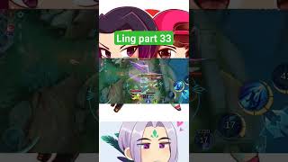 ling gameplay part 33 mlbb ling [upl. by Seumas]