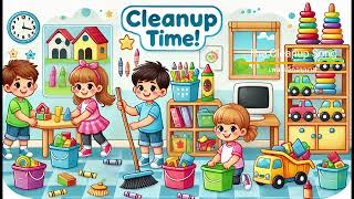 The Cleanup Song  Fun Tidying Up Song for Kids [upl. by Zahc37]