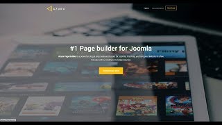 Azura  Joomla Page builder version 3 [upl. by Lemon]