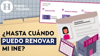 ¿Cómo renovar mi INE o credencial para votar  Tramitología [upl. by Martsen311]