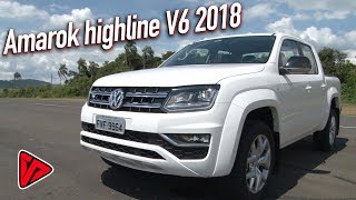 Volkswagen Amarok V6 30 TurboDiesel 2018  Avaliação   Top Speed [upl. by Nylcaj162]