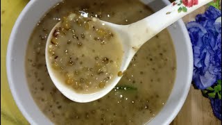 Pachai Payaru Kanji Recipe  How to Make Mung Bean Kanji In Tamil  Todays Recipe [upl. by Ramberg18]