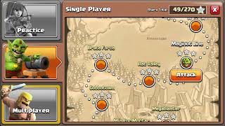 Maginot Line  How to Defeat the Goblin Map at Town Hall 3  Easily 3 Star  Clash of Clans [upl. by Eggleston]