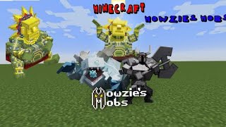 Minecraft Mowzies Mobs mod bedrock edition [upl. by Aihsiyt215]