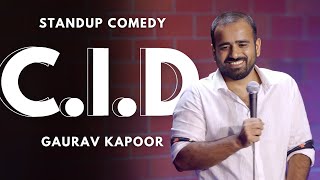 CID  Gaurav Kapoor  Stand Up Comedy  Crowd Work [upl. by Arbua]