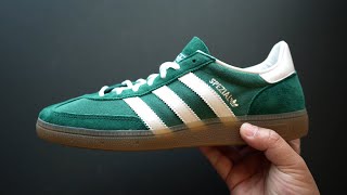 adidas｜アディダス｜Handball Spezial College GREEN｜Unboxing amp Review｜IF8913 [upl. by Pirri]