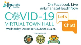 COVID 19 Virtual Town Hall [upl. by Ainat]