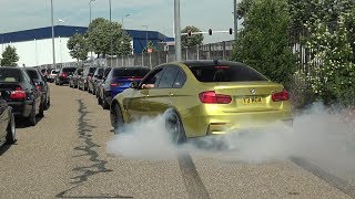 CRAZY BMWs Arriving at Bimmerfest  Burnouts X5M Mannhart M2 FIiPE M3 M4 M5 M6 etc [upl. by Florella]