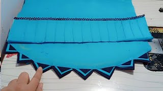 Pintex Trouser Design Cutting and Stitching  Pintex Poncha Design Cutting and Stitchign [upl. by Christian]