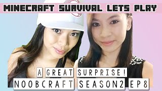 BEXS SURPRISE  Noobcraft Season 2 Ep 8  Minecraft Survival [upl. by Icart923]