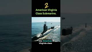 5 fastest and most powerful submarines in the world 2024shorts submarine [upl. by Atinrehs939]