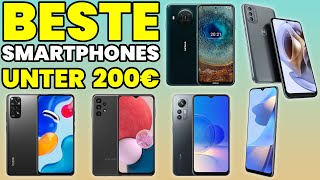 Top 8 Die besten Smartphones unter 200 Euro 🔥 [upl. by Charis]